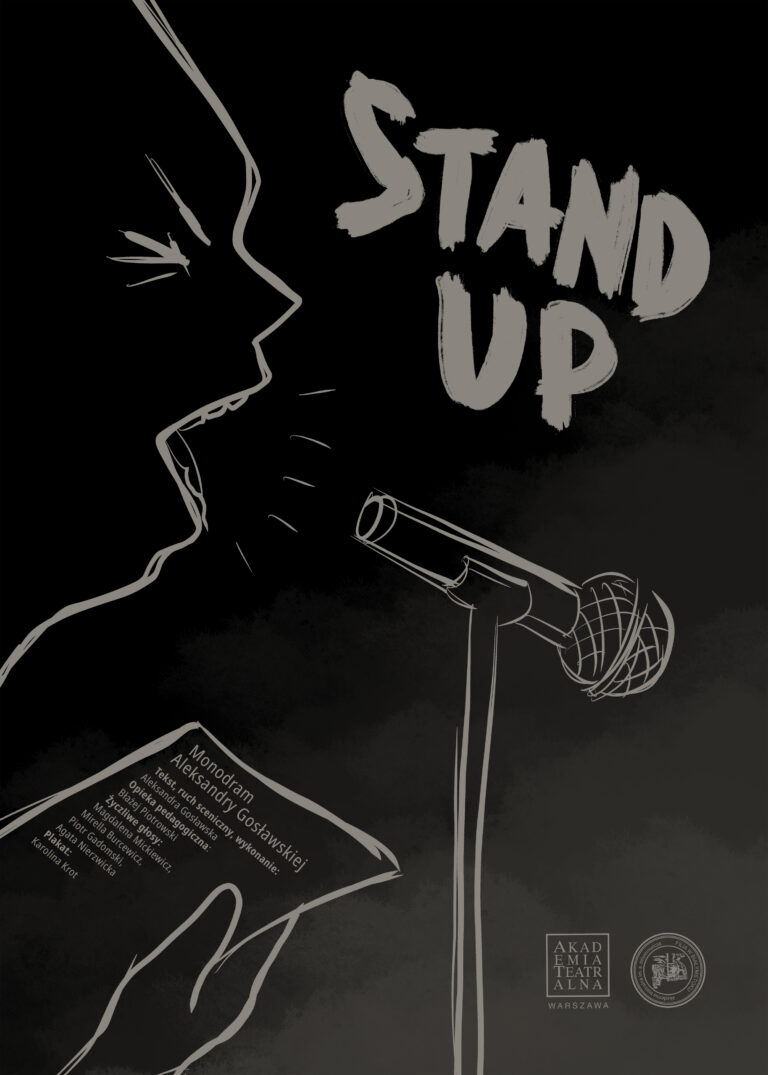 plakat spektaklu STAND UP