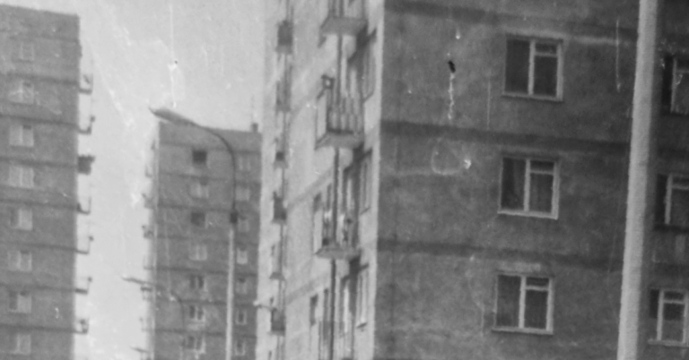 szare bloki z lat 80tych